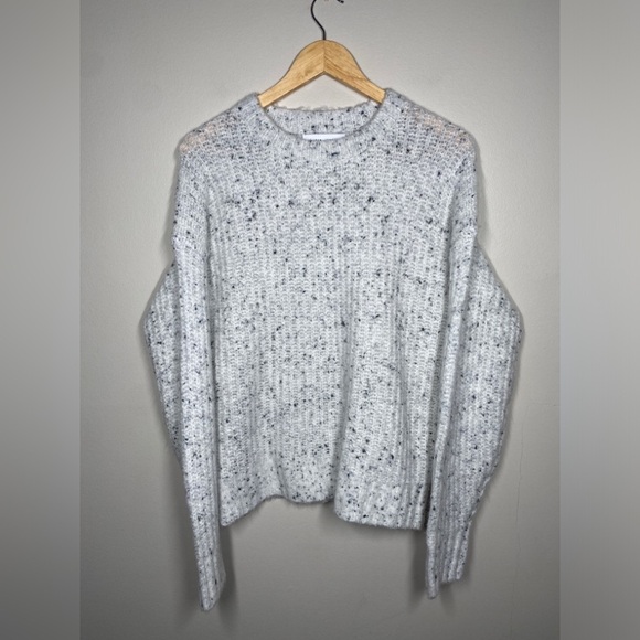 John + Jenn Anthropologie Louie Crewneck Knit Sweater in “Snowfall” - Picture 3 of 8